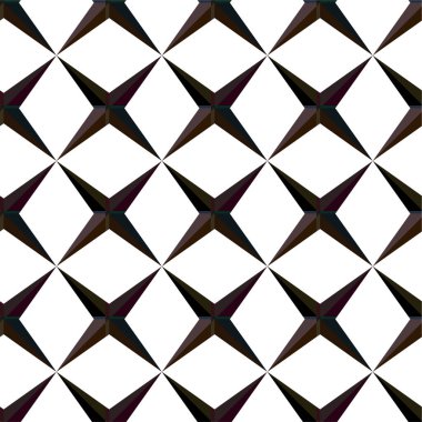 Soyut geometrik süslemesiz desen. tasarım arkaplanı, vektör illüstrasyonu