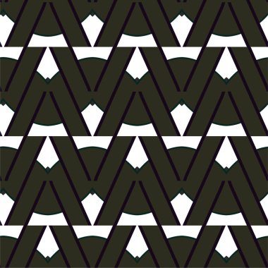 Soyut geometrik süslemesiz desen. tasarım arkaplanı, vektör illüstrasyonu