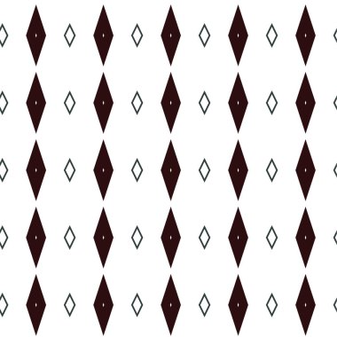 Geometrik süslemeli vektör deseni. Kusursuz tasarım dokusu 