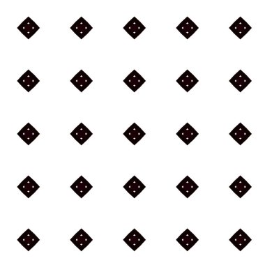 Geometrik süslemeli vektör deseni. Kusursuz tasarım dokusu 
