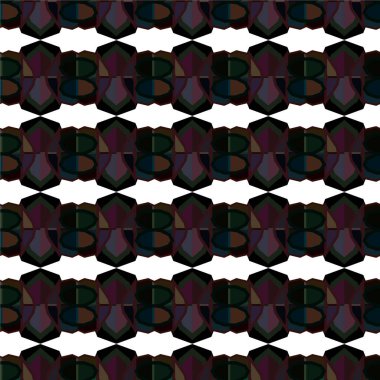 Soyut geometrik süslemesiz desen. tasarım arkaplanı, vektör illüstrasyonu