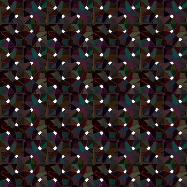 Soyut geometrik süslemesiz desen. tasarım arkaplanı, vektör illüstrasyonu