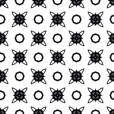 Soyut geometrik süslemesiz desen. tasarım arkaplanı, vektör illüstrasyonu