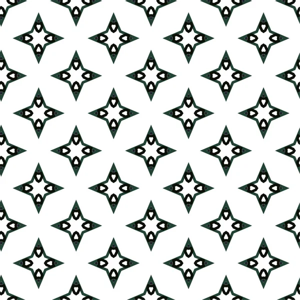 Motif Ornemental Géométrique Abstrait Sans Couture Fond Design Illustration Vectorielle — Image vectorielle