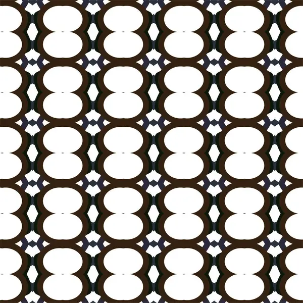 Motif Ornemental Géométrique Abstrait Sans Couture Fond Design Illustration Vectorielle — Image vectorielle