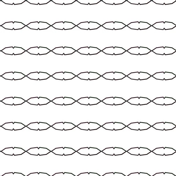 Resumo Padrão Ornamental Sem Costura Geométrica Fundo Projeto Ilustração Vetorial — Vetor de Stock