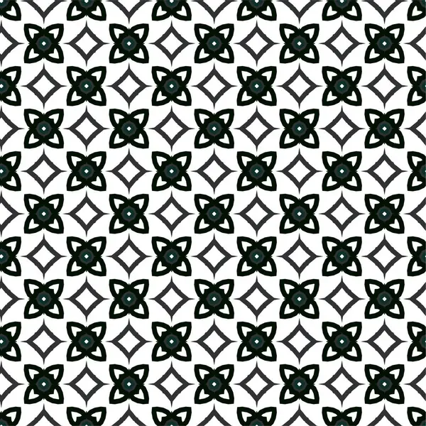 Motif Ornemental Géométrique Abstrait Sans Couture Fond Design Illustration Vectorielle — Image vectorielle