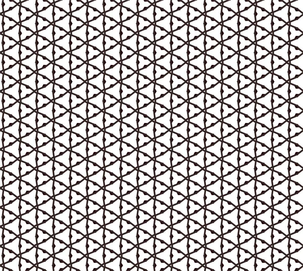 Abstrakte Geometrische Ornamentale Nahtlose Muster Design Hintergrund Vektorillustration — Stockvektor