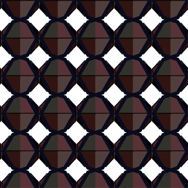 Patrón Vectorial Ornamental Geométrico Textura Diseño Sin Costuras — Archivo Imágenes Vectoriales