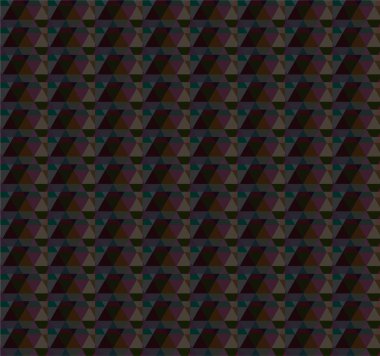 Geometrik süslemeli vektör deseni. Kusursuz tasarım dokusu 