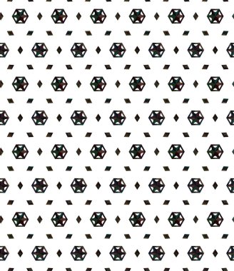 Soyut geometrik süslemesiz desen. tasarım arkaplanı, vektör illüstrasyonu