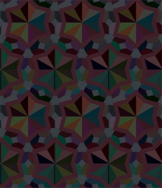 Soyut geometrik süslemesiz desen. tasarım arkaplanı, vektör illüstrasyonu