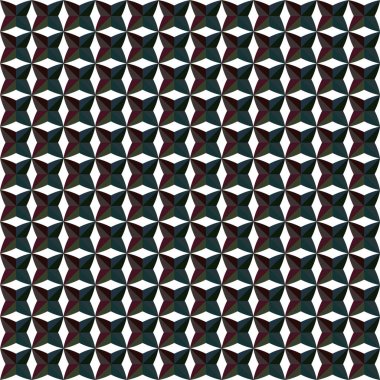 Soyut geometrik süslemesiz desen. tasarım arkaplanı, vektör illüstrasyonu