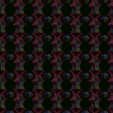 Soyut geometrik süslemesiz desen. tasarım arkaplanı, vektör illüstrasyonu