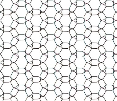 Soyut geometrik süslemesiz desen. tasarım arkaplanı, vektör illüstrasyonu