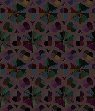 Soyut geometrik süslemesiz desen. tasarım arkaplanı, vektör illüstrasyonu 