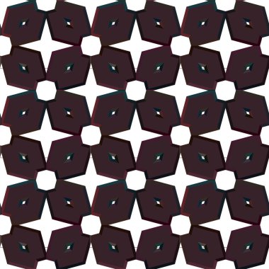 Soyut geometrik süslemesiz desen. tasarım arkaplanı, vektör illüstrasyonu