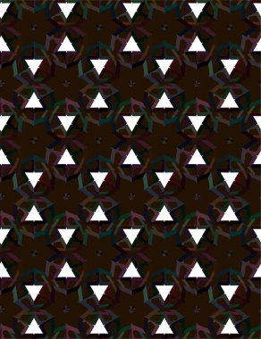 Soyut geometrik süslemesiz desen. tasarım arkaplanı, vektör illüstrasyonu