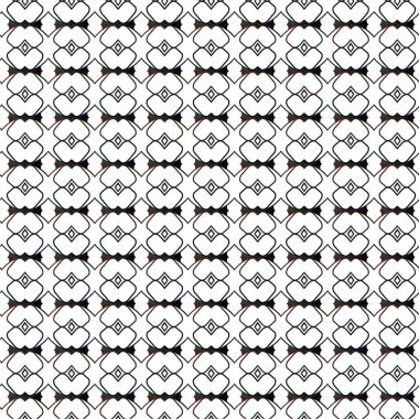 Soyut geometrik süslemesiz desen. tasarım arkaplanı, vektör illüstrasyonu