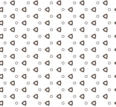 Soyut geometrik süslemesiz desen. tasarım arkaplanı, vektör illüstrasyonu