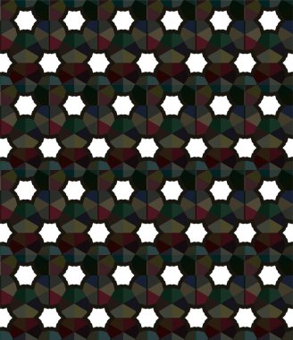 Soyut geometrik süslemesiz desen. tasarım arkaplanı, vektör illüstrasyonu