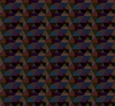 Geometrik süslemeli vektör deseni. Kusursuz tasarım dokusu 