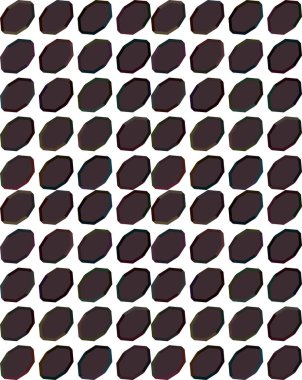 Geometrik süslemeli vektör deseni. Kusursuz tasarım dokusu 