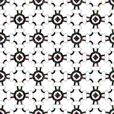 Soyut geometrik süslemesiz desen. tasarım arkaplanı, vektör illüstrasyonu