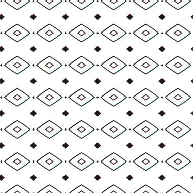 Soyut geometrik süslemesiz desen. tasarım arkaplanı, vektör illüstrasyonu