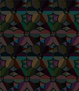 Soyut geometrik süslemesiz desen. tasarım arkaplanı, vektör illüstrasyonu