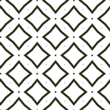 Geometrik süslemeli vektör deseni. Kusursuz tasarım dokusu 