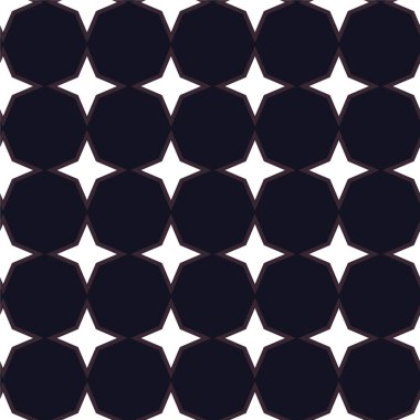 Geometrik süslemeli vektör deseni. Kusursuz tasarım dokusu 