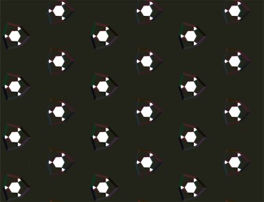 Soyut geometrik süslemesiz desen. tasarım arkaplanı, vektör illüstrasyonu