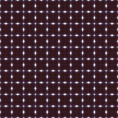 Geometrik süslemeli vektör deseni. Kusursuz tasarım dokusu 