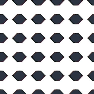 Soyut geometrik süslemesiz desen. tasarım arkaplanı, vektör illüstrasyonu