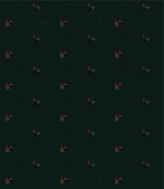 Geometrik süslemeli vektör deseni. Kusursuz tasarım dokusu 