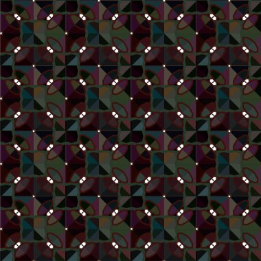 Soyut geometrik süslemesiz desen. tasarım arkaplanı, vektör illüstrasyonu