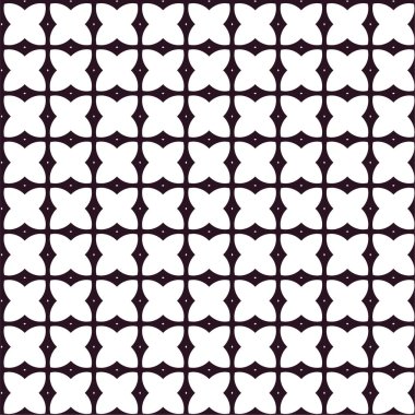 Geometrik süslemeli vektör deseni. Kusursuz tasarım dokusu 