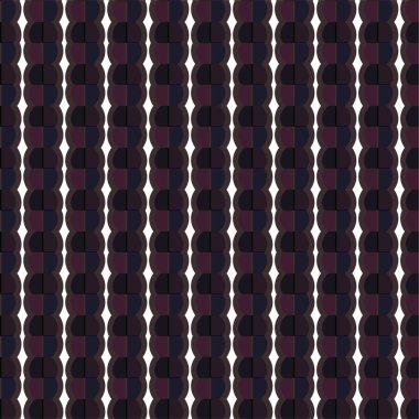 Geometrik süslemeli vektör deseni. Kusursuz tasarım dokusu 