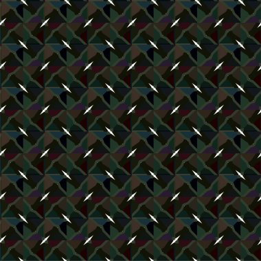 Soyut geometrik süslemesiz desen. tasarım arkaplanı, vektör illüstrasyonu