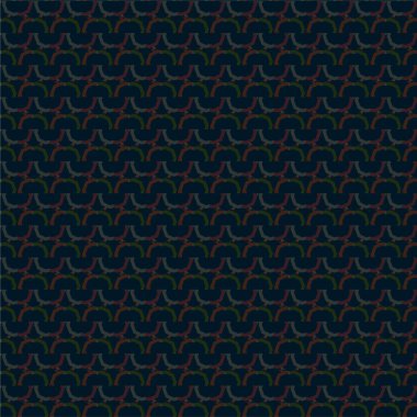 Geometrik süslemeli vektör deseni. Kusursuz tasarım dokusu 