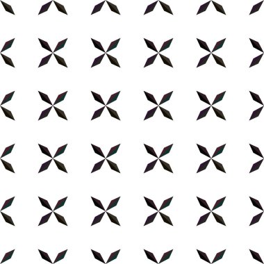 Soyut geometrik süslemesiz desen. tasarım arkaplanı, vektör illüstrasyonu