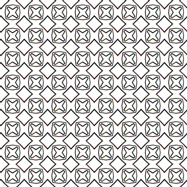 Геометрический орнаментальный векторный рисунок. Бесшовная текстура дизайна 