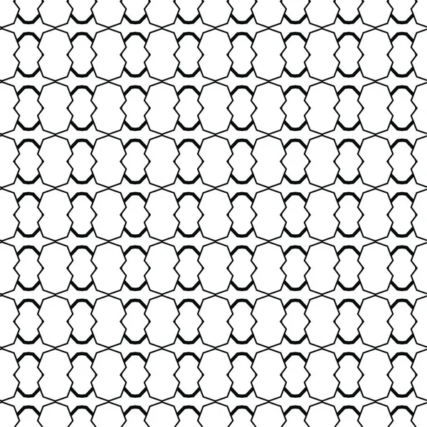 Motif Ornemental Géométrique Abstrait Sans Couture Fond Design Illustration Vectorielle — Image vectorielle