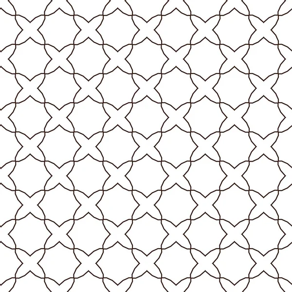 Patrón Vectorial Ornamental Geométrico Textura Diseño Sin Costuras — Vector de stock