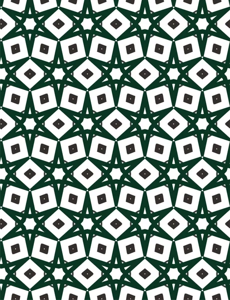 Abstrakte Geometrische Ornamentale Nahtlose Muster Design Hintergrund Vektorillustration — Stockvektor