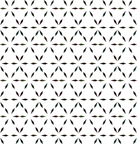 Abstrakte Geometrische Ornamentale Nahtlose Muster Design Hintergrund Vektorillustration — Stockvektor