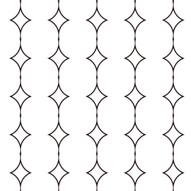 Soyut geometrik süslemesiz desen. tasarım arkaplanı, vektör illüstrasyonu