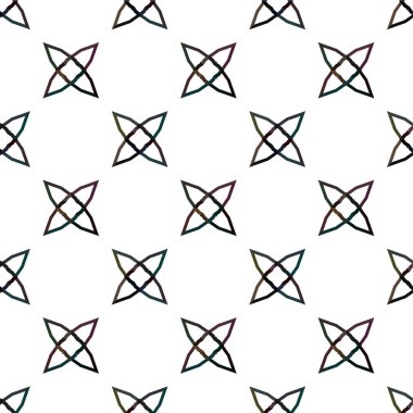 Soyut geometrik süslemesiz desen. tasarım arkaplanı, vektör illüstrasyonu