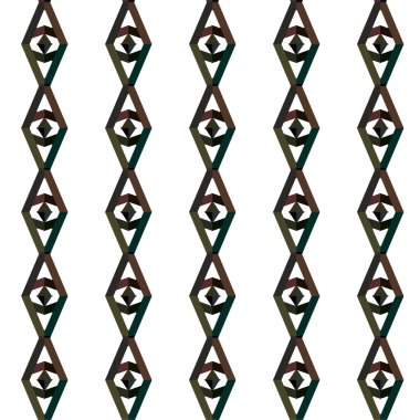 Soyut geometrik süslemesiz desen. tasarım arkaplanı, vektör illüstrasyonu